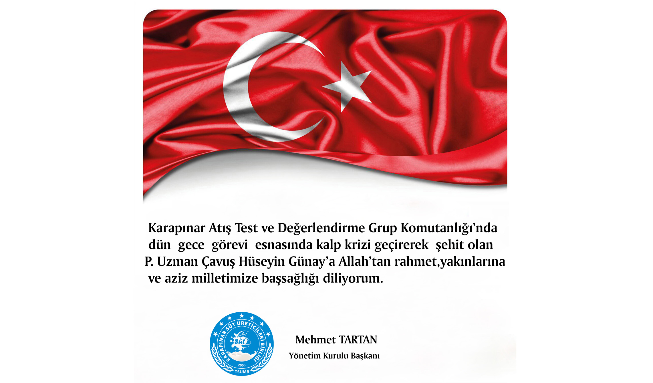BAŞSAĞLIĞI MESAJI